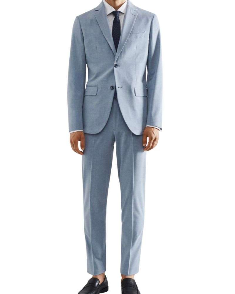 Men's Sky Blue Suit for The Modern Gentlemen